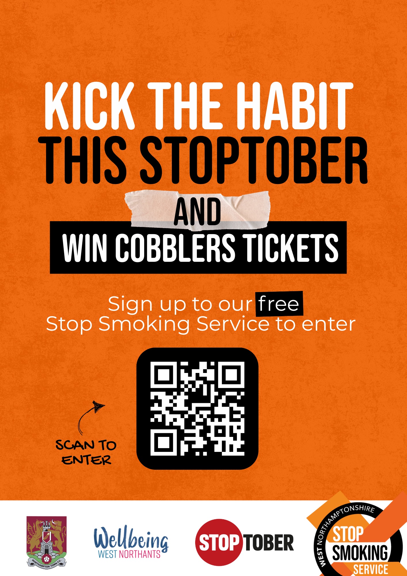 Quit Smoking – join the Wellbeing Stoptober Competition – runs to Oct 28th 2025