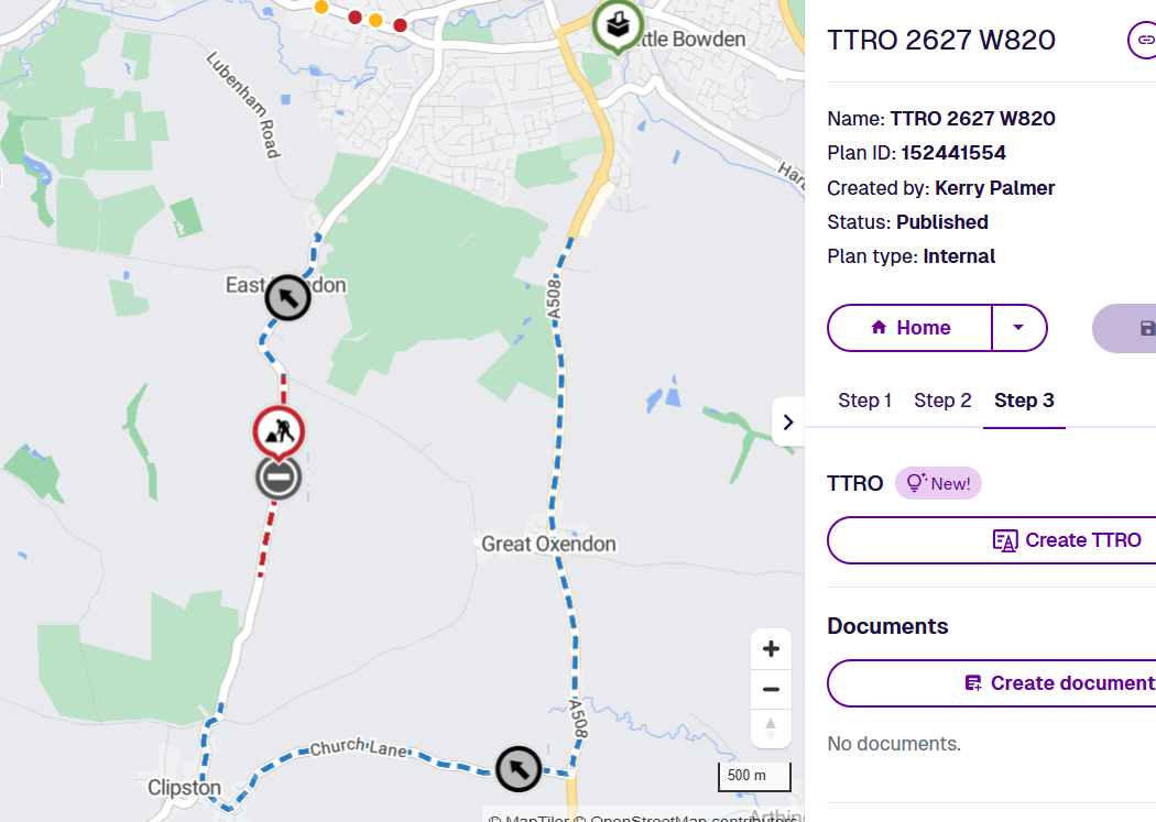 Road Closure – East Farndon to Clipston – Wednesday 4th November 2026